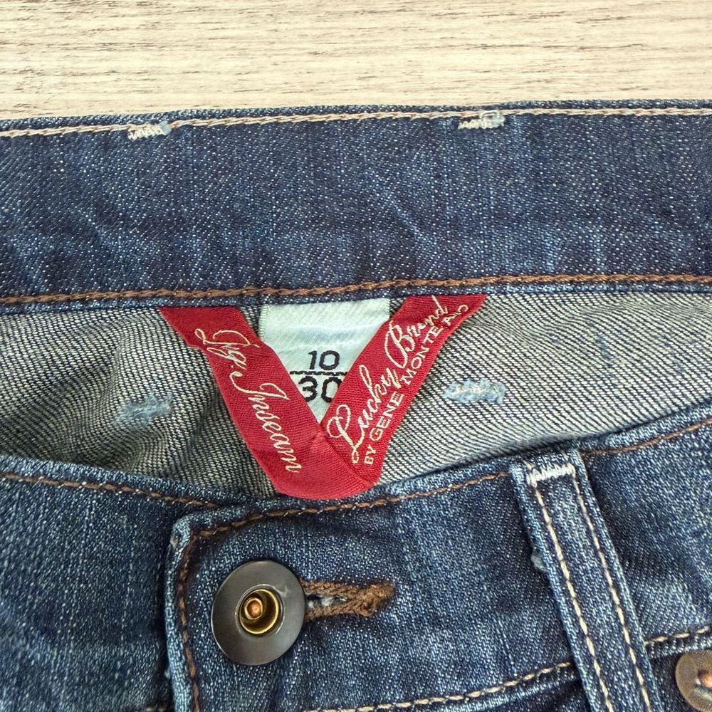 Lucky Brand Vintage Flare Bootcut Jeans Size 10 / 30 Regular Inseam Medium Wash - Picture 3 of 5